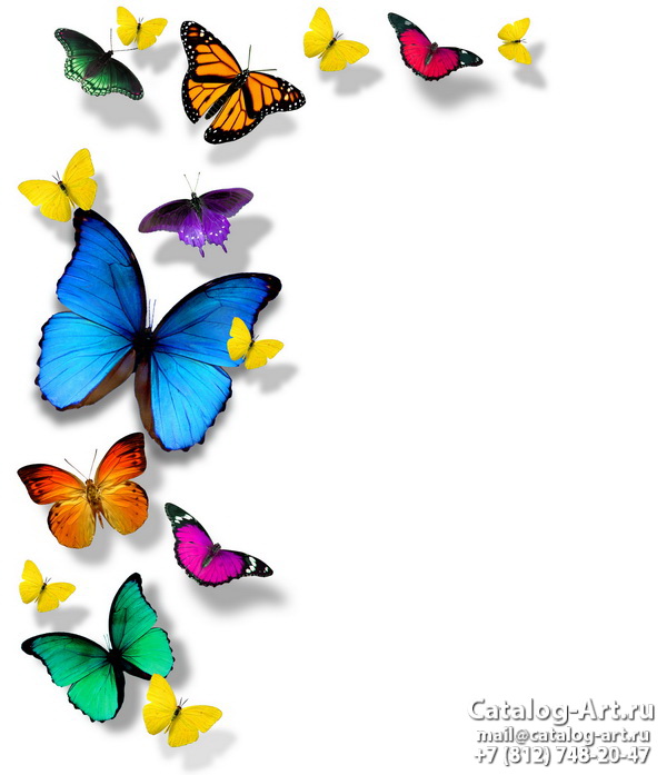Printing images - Butterflies - ceilings design